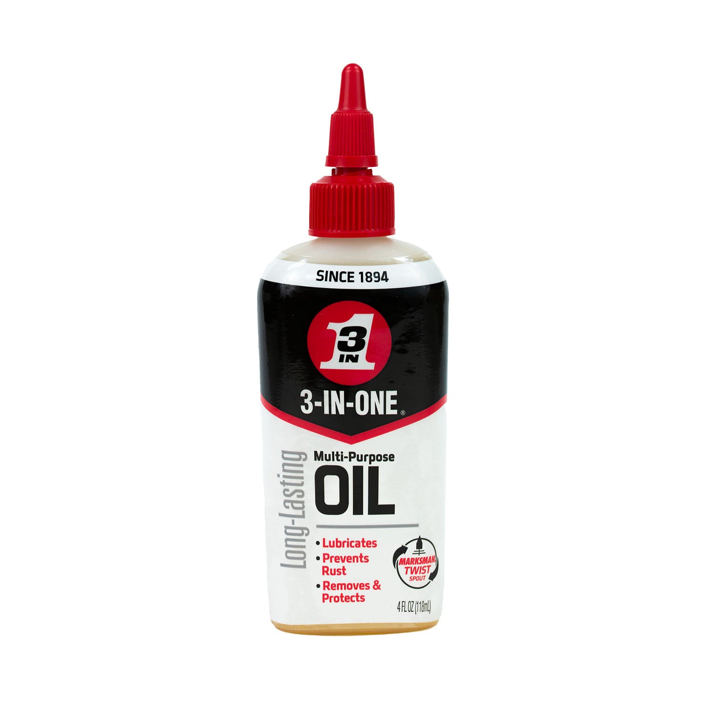 3-In-One Long Lasting Multi-Purpose Oil - 4OZ