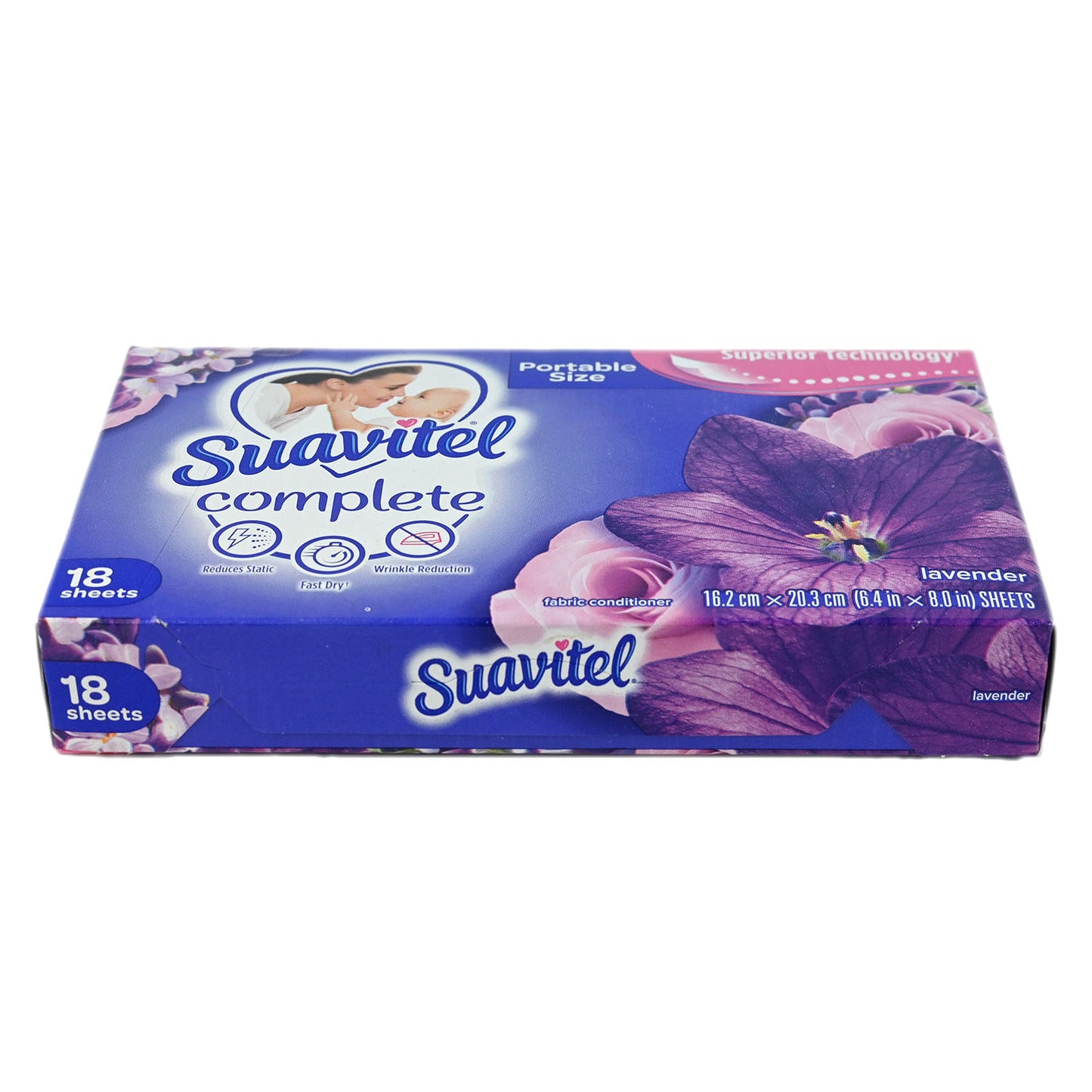 Suavitel Complete Lavender Fabric Conditioner - 18ct