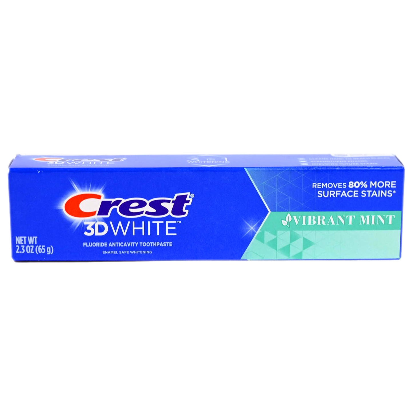 Crest 3D White Vibrant Mint 2.3oz Toothpaste