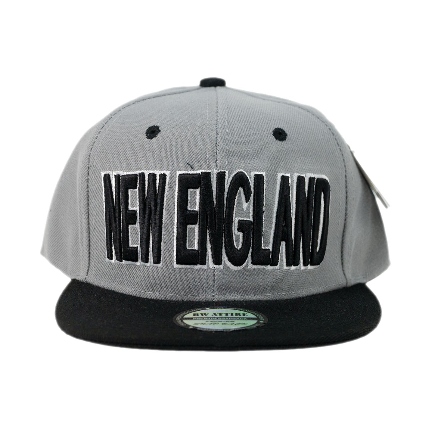 BW Attire Location Snapback - New England - Black