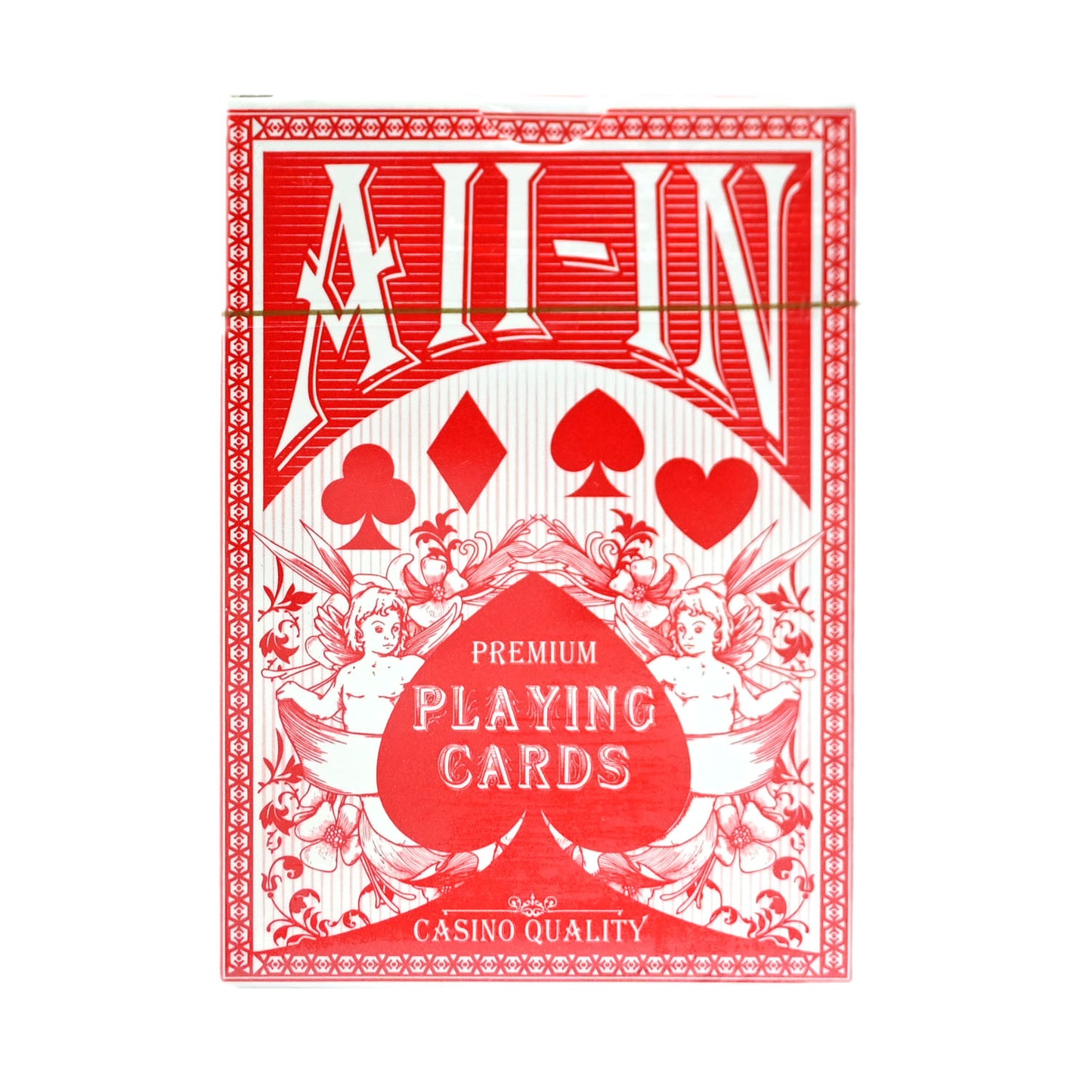 Double Cross All-In Playing Cards - Red - 1PK