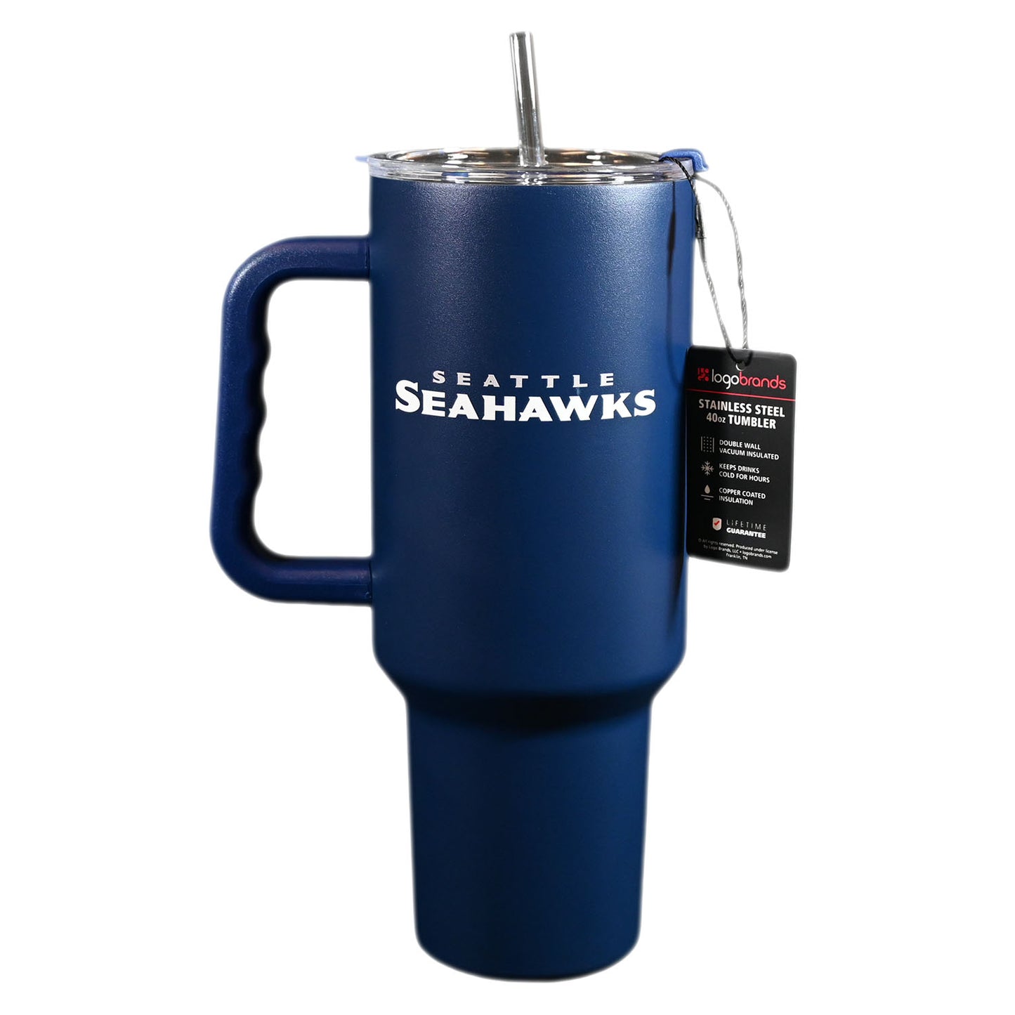 Seattle Seahawks 40oz Stainless Steel Tumbler - 1pc