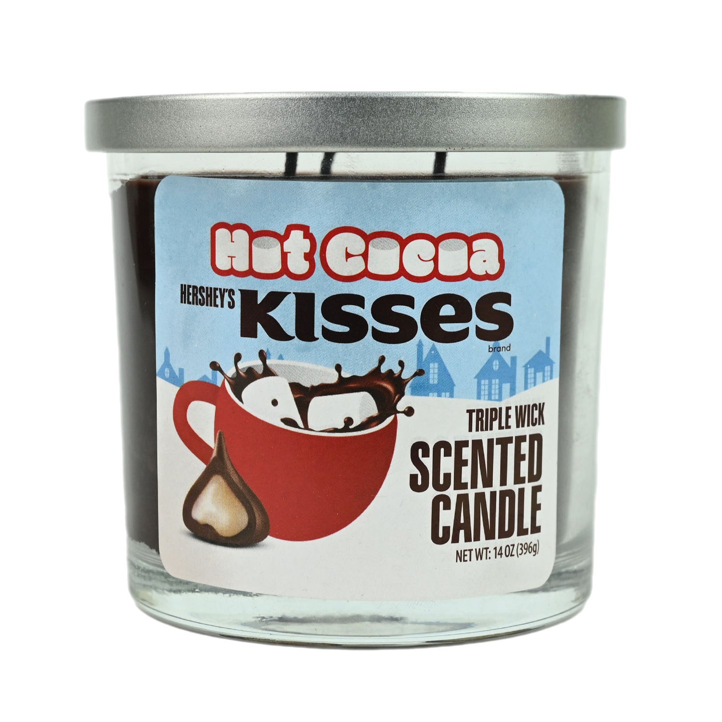 Hershey's Hot Cocoa Kisses Triple Wick Candle - 14oz