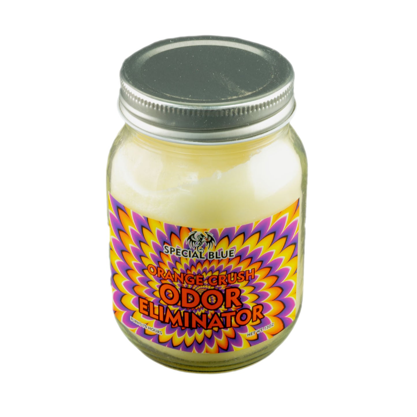 Special Blue Orange Crush Odor Eliminator Candle