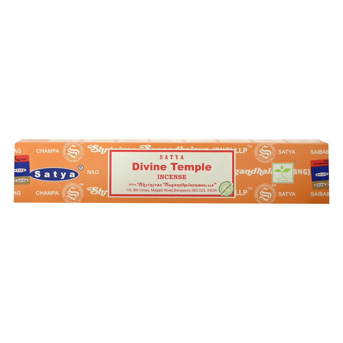 Satya Divine Temple Incense 15g Box