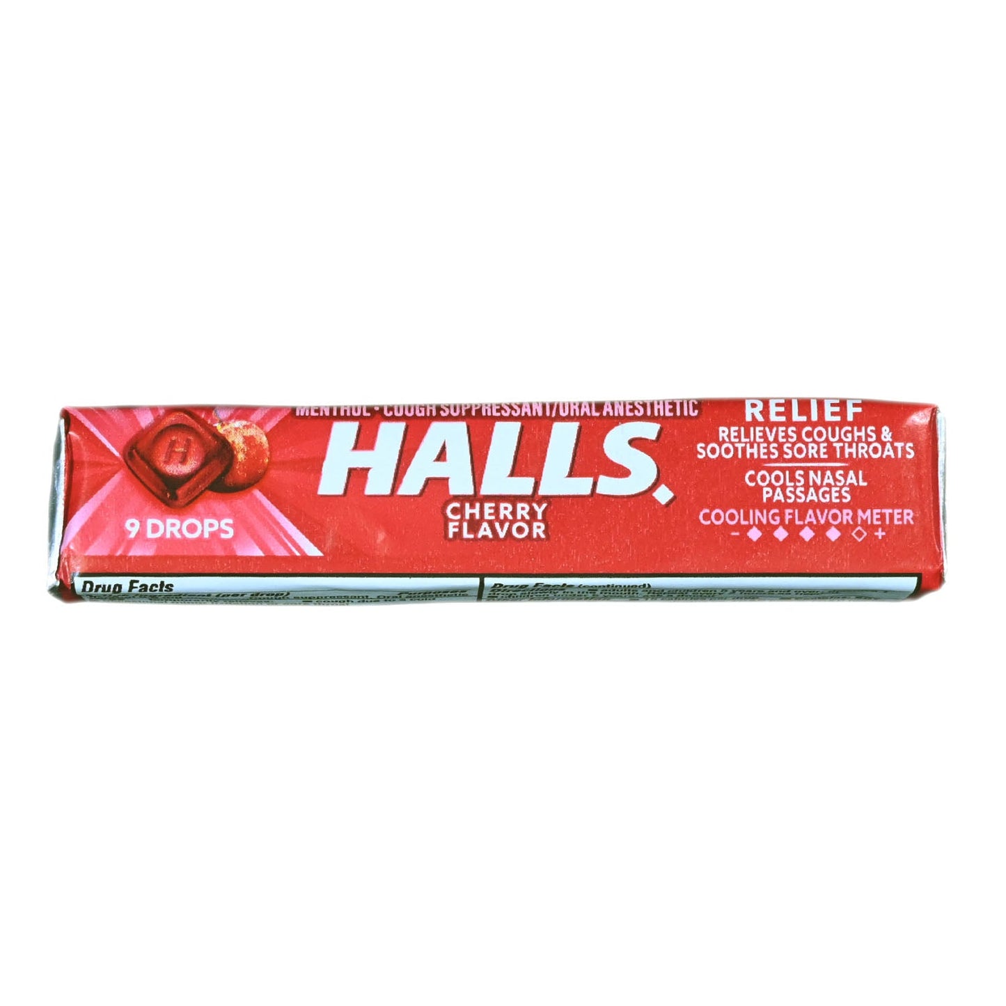 Halls Relief Cherry Cough Drops - 9ct