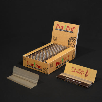 PurPuf 1 1/4 Rolling Papers - 24PK - 50ct Booklets