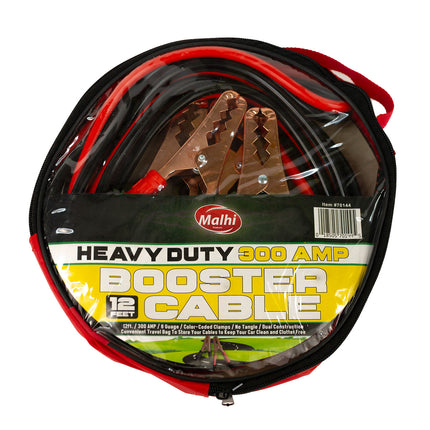 Malhi Heavy Duty 300 Amp Booster Cable - 10FT