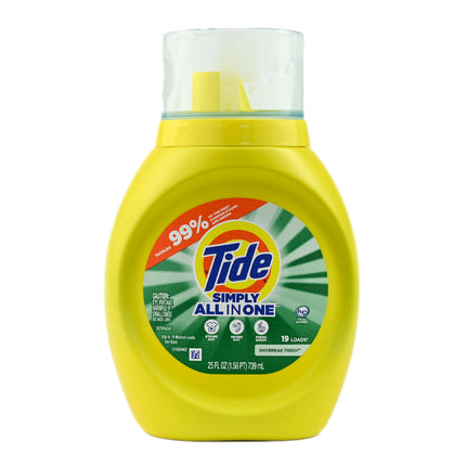 Tide Simply All In One Laundry Detergent - 25oz