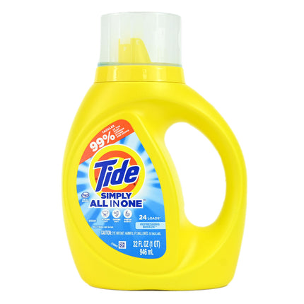 Tide Simply All In One Laundry Detergent - 32oz