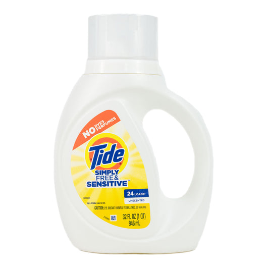 Tide Simply Free & Sensitive Laundry Detergent - 32oz