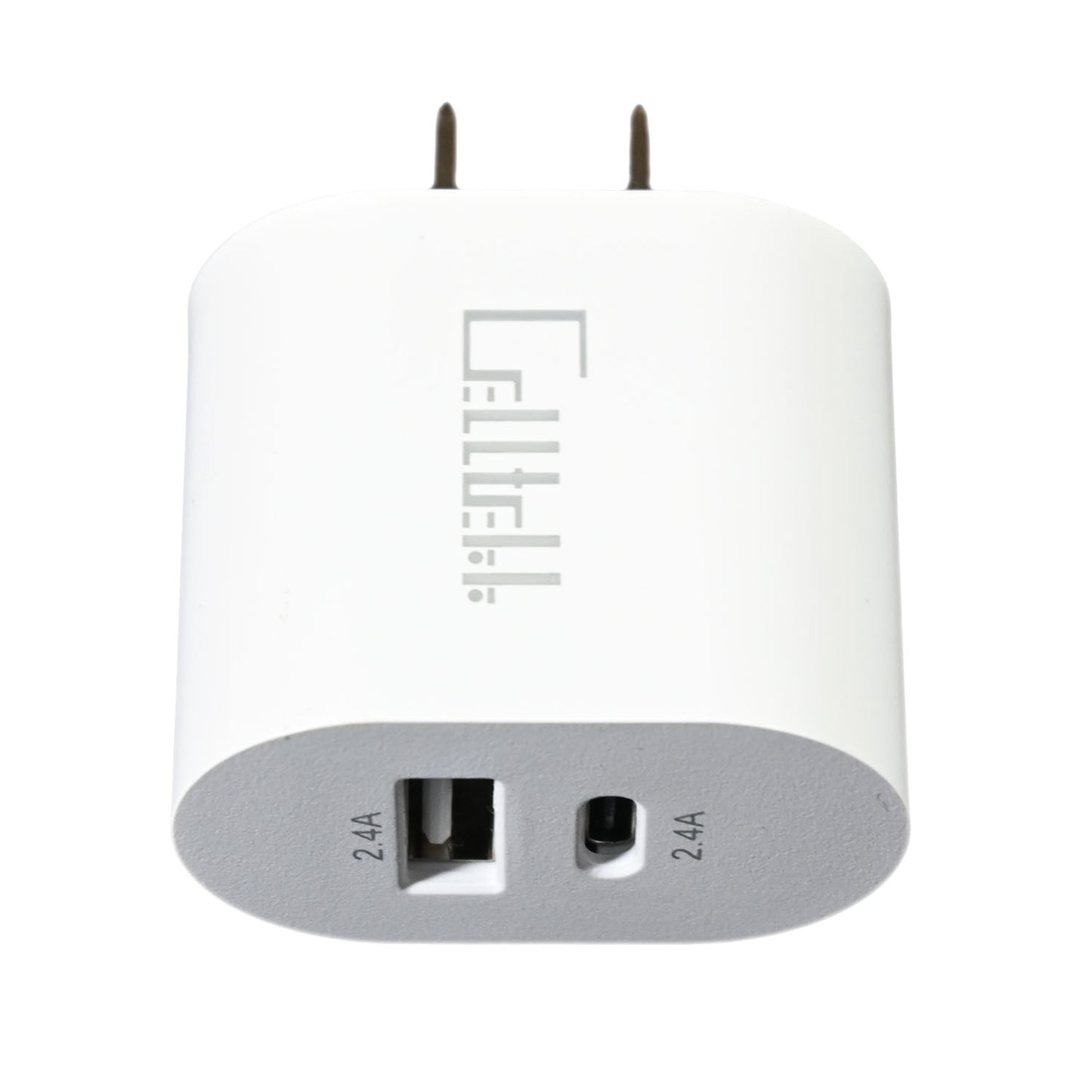 Celltekk 2.4A USB-A + USB-C Dual Charger - 1pc