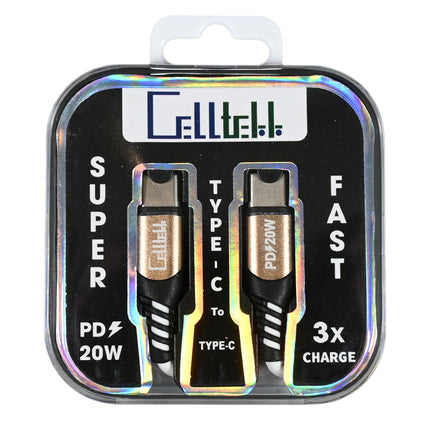 Celltekk 20W USB-C to USB-C Cable - 1pc