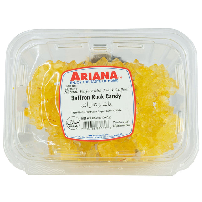 Ariana Saffron Rock Candy - 340g