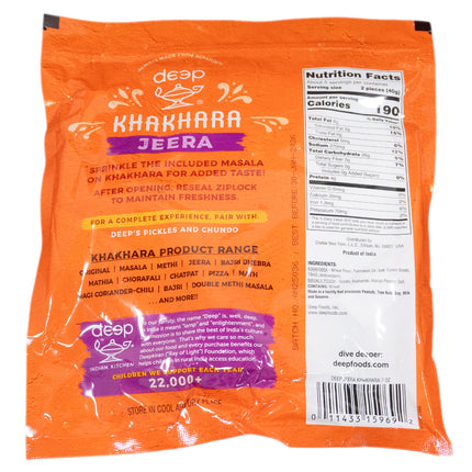 Deep Khakhara Jeera Crisps - 200g