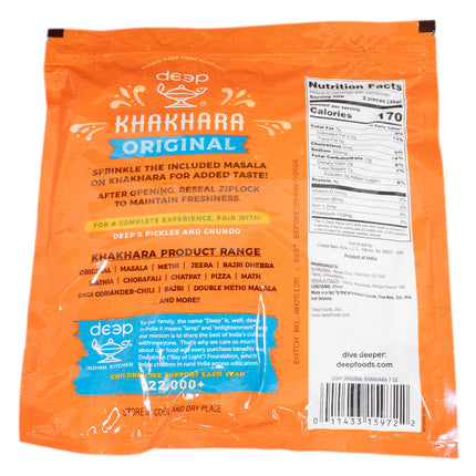 Deep Khakhara Original Crisps - 200g