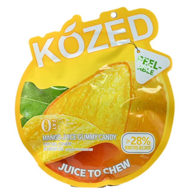 Kozed Peelable Gummy Candy - Mango - 75g