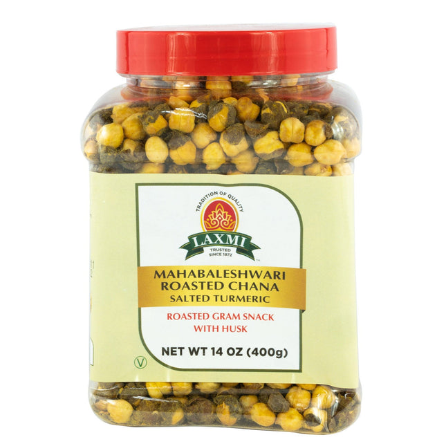 Laxmi Mahabaleshwari Roasted Chana - Salted Turmeric - 400g