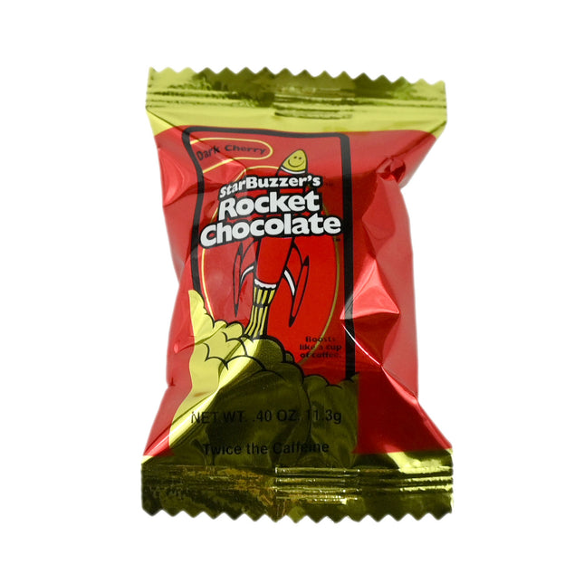 Starbuzzer's Rocket Chocolate - Dark Chocolate Cherry Truffle - 1pc