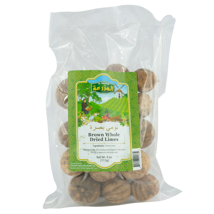 Al Mazrah Brown Whole Dried Limes - 113g