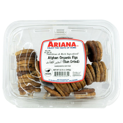 Ariana Afghan Organic Figs (Sun Dried) - 340g
