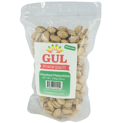 GUL Unsalted Pistachios - 340g