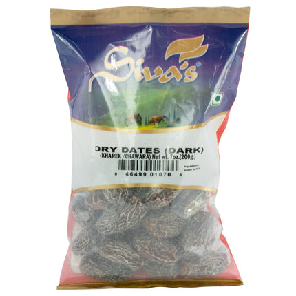 Siva's Dry Dates (Dark) - 200g