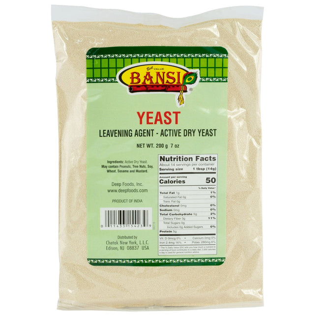 Bansi Yeast (Active Dry) - 200g