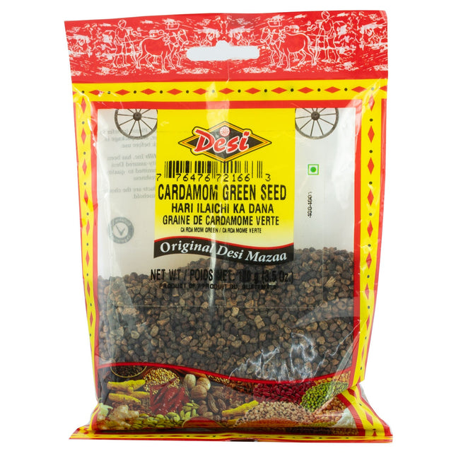 Desi Cardamom Green Seed - 100g