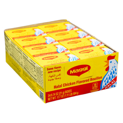 Maggi Halal Chicken Flavored Bouillon - 21g