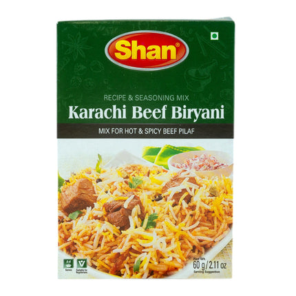 Shan Karachi Beef Biryani Mix - 60g
