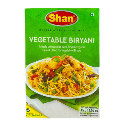 Shan Vegetable Biryani Seasoning Mix - 45g