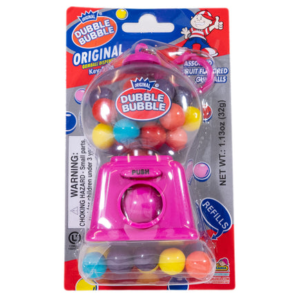 Kidsmania Dubble Bubble Gum Dispenser Keychain - 1pc