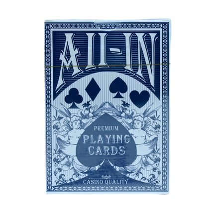 Double Cross All-In Playing Cards - Blue - 1PK