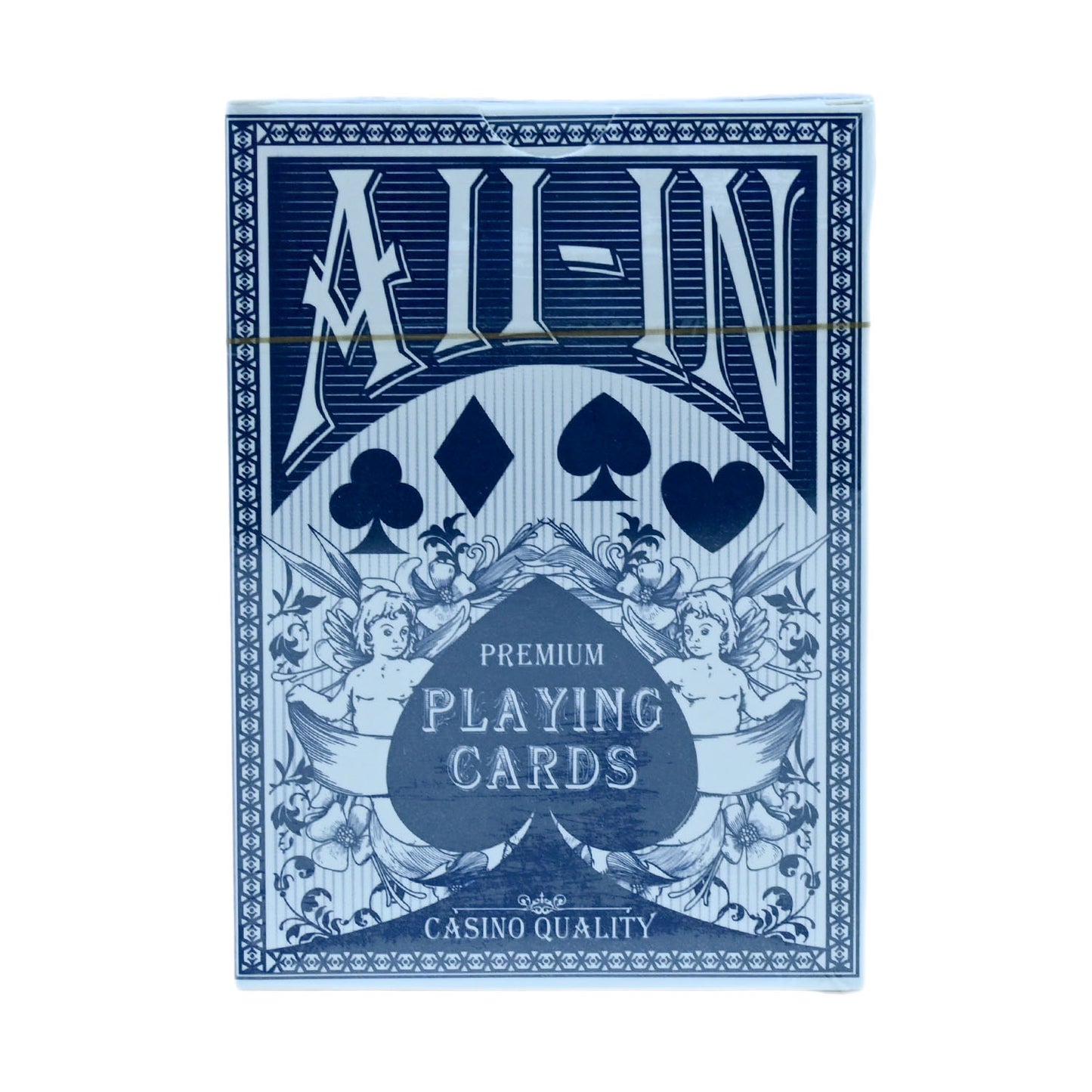 Double Cross All-In Playing Cards - Blue - 1PK
