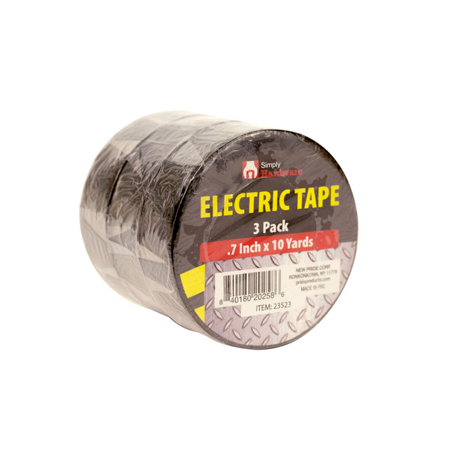 Simply Hardware Electrical Tape - 3PK