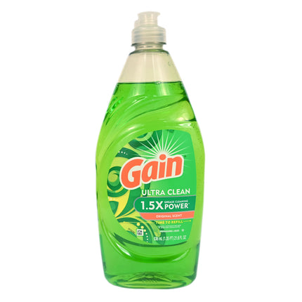 Gain Ultra Clean Dish Soap - Original - 21.6oz