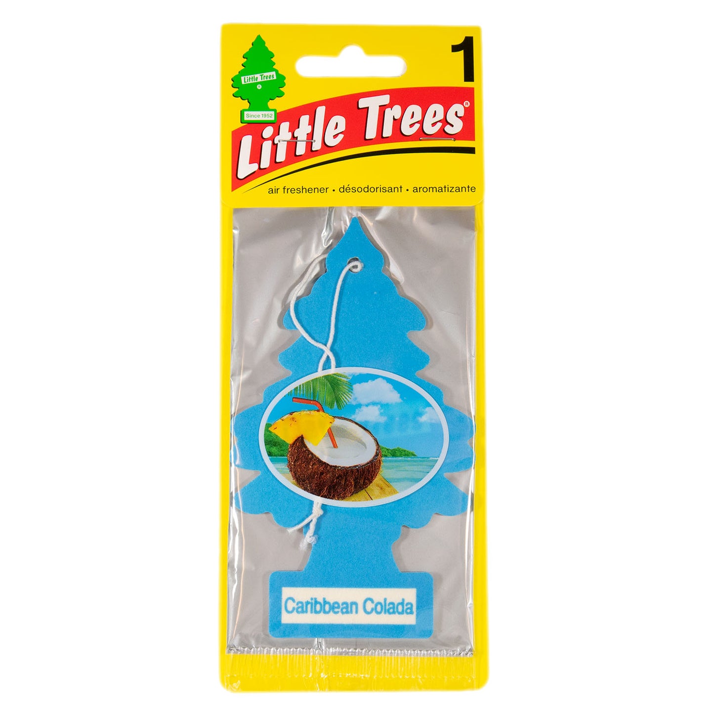 Little Trees Caribbean Colada Car Air Freshener