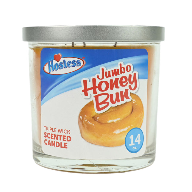 Hostess Jumbo Honey Bun Triple Wick Candle - 14oz