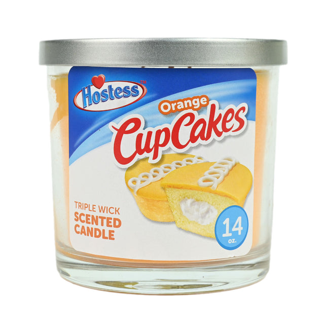 Hostess Orange CupCakes Triple Wick Candle - 14oz