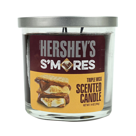 Hershey's S'mores Triple Wick Candle - 14oz