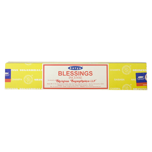 Satya Blessings Incense 15g Box