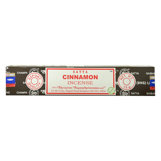 Satya Cinnamon Incense 15g Box