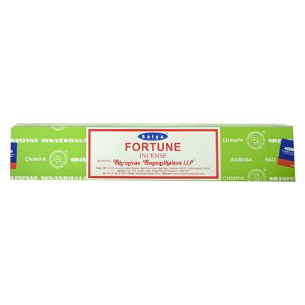 Satya Fortune Incense 15g Box