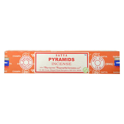 Satya Pyramids Incense 15g Box
