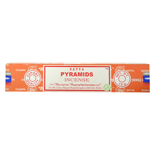 Satya Pyramids Incense 15g Box