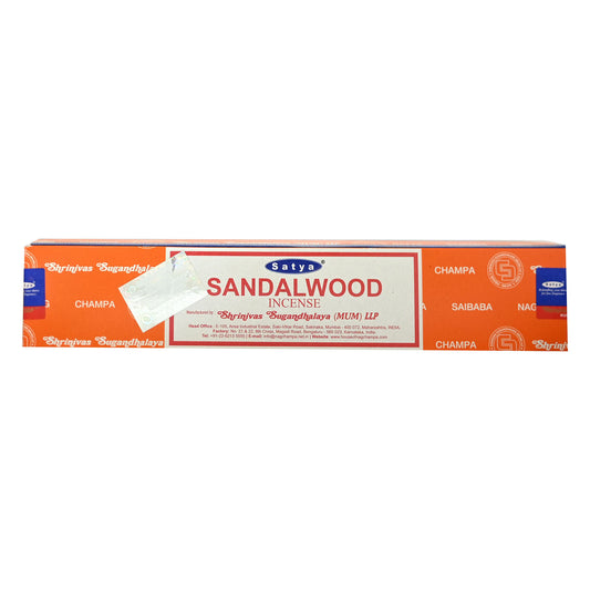 Satya Sandalwood Incense 15g Box