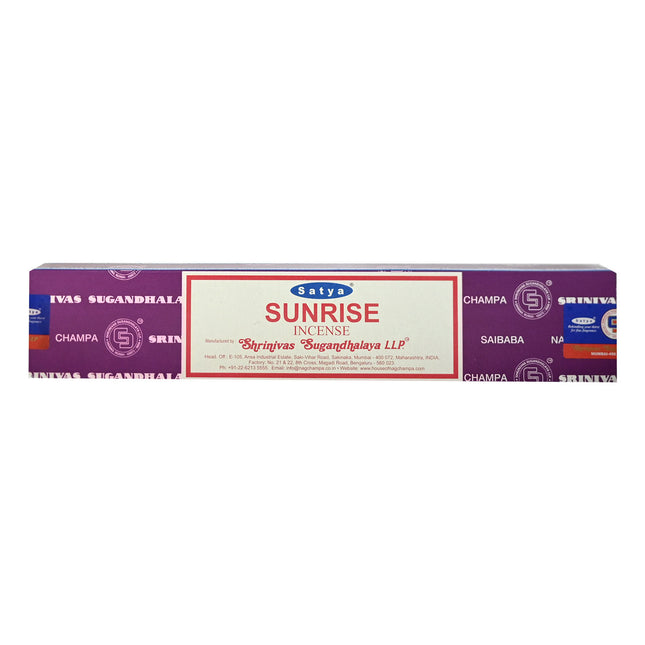 Satya Sunrise Incense 15g Box