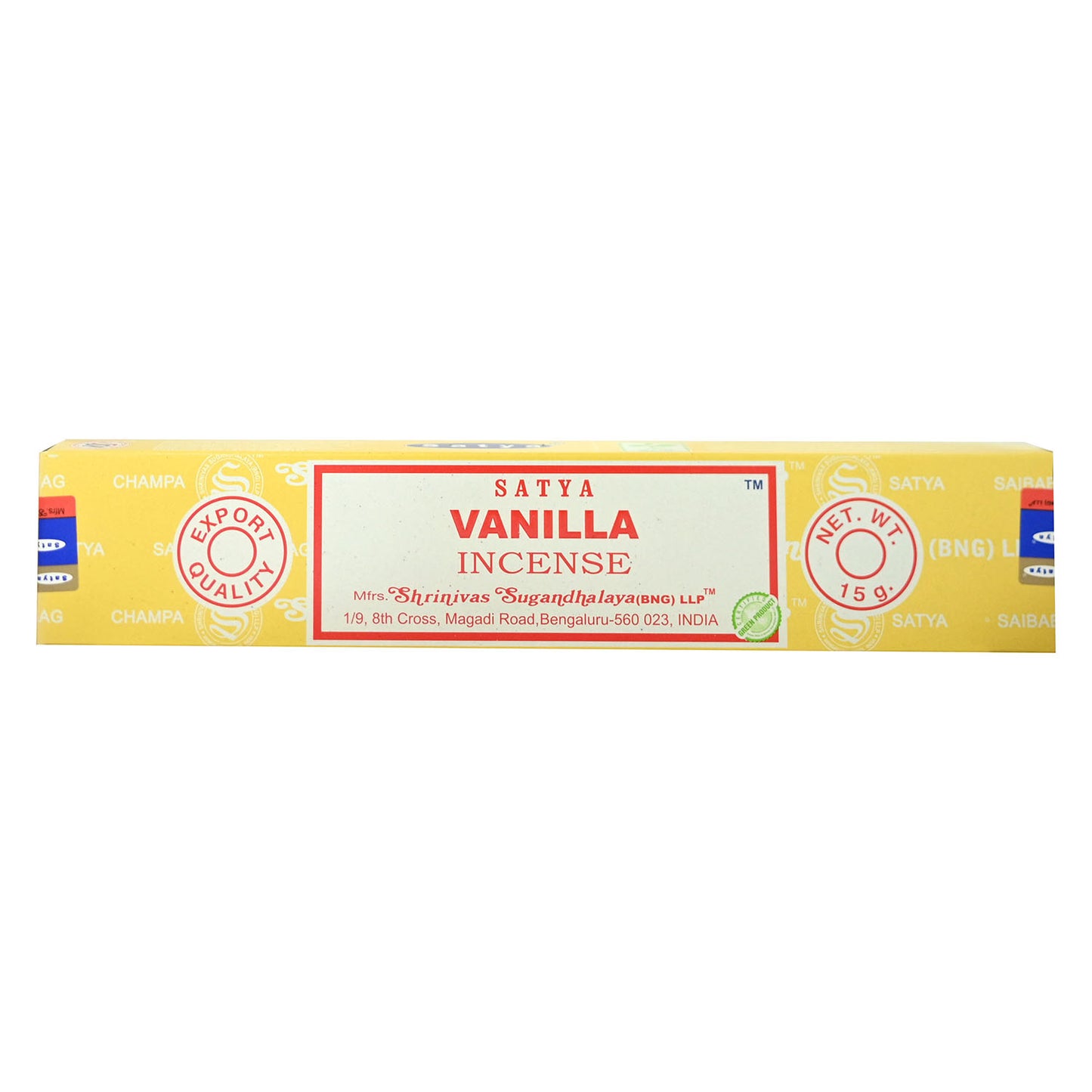 Satya Vanilla Incense 15g Box