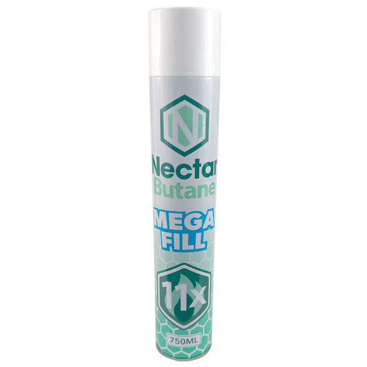 Nectar 11x Mega Fill Butane Gas - 750ml